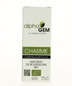 Charme (Carpinus betulus) bourgeon unitaire BIO, 15 ml
